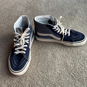High Top Blue Vans